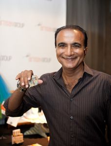 Iqbal Theba currently has a recurring role as Principal Figgins in the show "Glee".