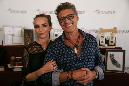 Steven Bauer of "Ray Donovan" with <a href="https://www.facebook.com/hopeanchoreddesigns/" target="_blank">Hope Anchored Designs</a>.