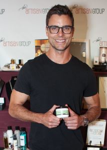 Colin Egglesfield of Rizzoli & Isles; The Client List, Something Borrowed, with <a href="https://www.facebook.com/olivu426" target="_blank">Olivü 426</a>.