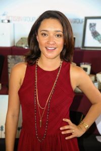 Keisha Castle-Hughes of "Game of Thrones" (WINNER: Outstanding Drama Series) with <a href="https://www.facebook.com/BoyCherie/" target="_blank">Boy Cherie</a>.