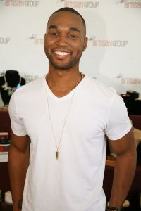 Tye White of "American Crime Story" (The People vs. OJ Simpson) with <a href="https://www.facebook.com/BoyCherie/" target="_blank">Boy Cherie</a>.