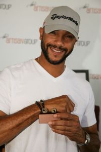 Stephen Bishop of "Being Mary Jane" with <a href="https://www.facebook.com/ChelseaBondJewelry/" target="_blank">Chelsea Bond Jewelry</a>.