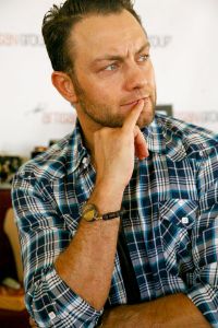 Jonathan Sadowski of "Young & Hungry" with <a href="https://www.facebook.com/debrasdivinedesigns/" target="_blank">Debra's Divine Designs</a>.