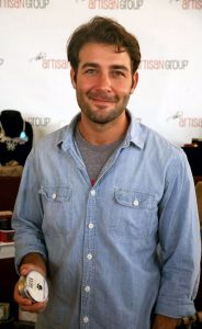 James Wolk of "Zoo"; "Mad Men"; and "The Crazy Ones" with <a href="https://www.facebook.com/SoapCauldron/" target="_blank">Soap Cauldron</a>.