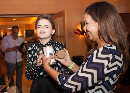 Joey King of Fargo; The Conjuring; Crazy, Stupid, Love; Ramona and Beezus, with <a href="https://www.facebook.com/SoapCauldron" target="_blank">Soap Cauldron</a>.