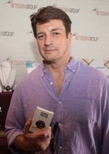 Nathan Fillion of Guardians to the Galaxy; Castle with <a href="https://www.facebook.com/SoapCauldron" target="_blank">Soap Cauldron</a>.