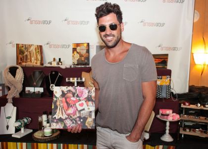 Maksim Chmerkovskiy of Dancing With The Stars with <a href="https://www.facebook.com/CMcDonaldArtist" target="_blank">CMcDonald</a>.