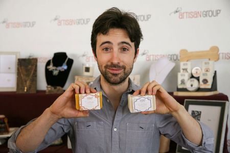 Josh Zuckerman of "Significant Mother"; "90210"; and "Desperate Housewives" with <a href="https://www.facebook.com/purelather.ca/" target="_blank">Pure Lather Inc</a>.