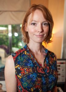 Alicia Witt of Justified; The Mentalist with <a href="https://www.facebook.com/StarlettaDesigns" target="_blank">Starletta Designs</a>.