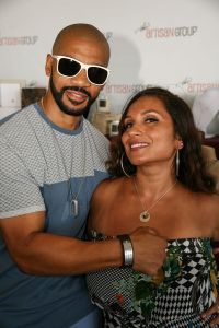 Aaron D. Spears of "Being Mary Jane" and "The Bold & The Beautiful" with <a href="https://www.facebook.com/DesignMeJewelry/" target="_blank">DesignMe Jewelry</a>.