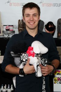 Matthew Fahey of "Awkward" with Sophisticated Pup.