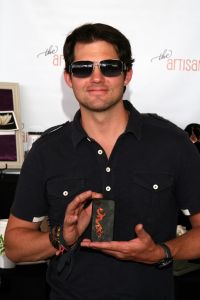 Kris Polaha of "Life Unexpected" and "Ringer" with ICandy Designs.