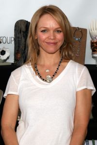 Lauren Bowles of "True Blood" with Firefly Myst Artisan Jewelry.