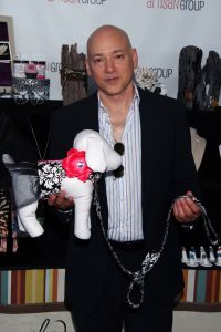 Evan Handler of "Sex And The City" with Sophisticated Pup.
