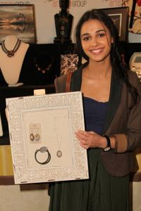 Naomi Scott currently co-stars in the Steven Spielberg-produced series "Terra Nova".