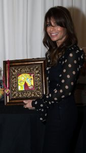 Paula Abdul, formerly of American Idol. *with a former promotions group.