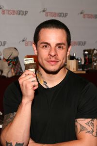 Beau 'Casper' Smart of "The Perfect Match" with THE RAVE 'N' IRON.