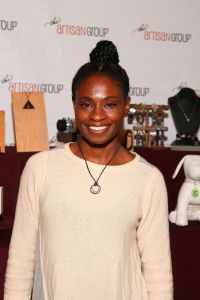 Adina Porter of "The 100" with Clever Kim's Curios.